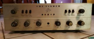 Fisher X 202b Stereo Tube Integrated Amplifier - Good