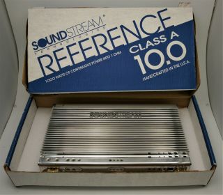 Soundstream Reference Class A 10.  0 Classic Old School Amplifier - In The Box