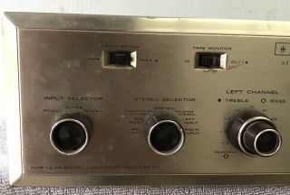 Scott LK - 48 Tube Amplifier Vintage Integrated Stereo Amp LK48 3