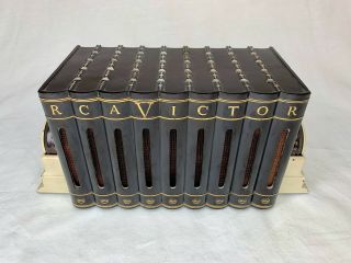 Vintage Rca Bakelite Book Case Radio - Non Working; No Power Cord Or Antenna