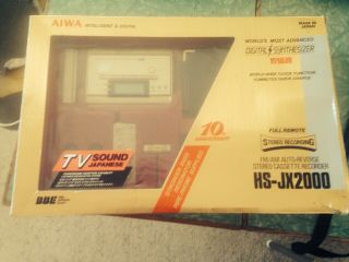 Aiwa Hs - Jx2000 Gold 10th An Boxed/excellent Rare Opportunity