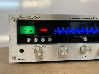 Marantz 2220B Stereophonic Receiver - SERVICED - CLEANED 3