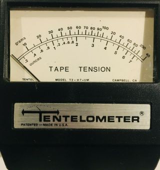 Tentelometer T2 - H7 - Um Demo Videos Reel Tape Tension Gauge