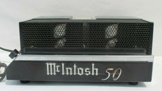Vtg McIntosh MC - 50 MC50 Mono Block Amplifier / Amp in Cond (1 of 100) 2