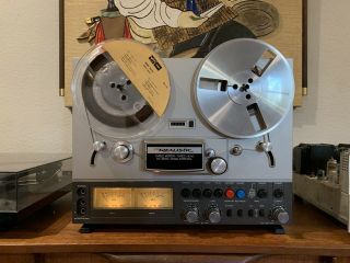 Fully Restored Realistic Tr - 3000 (teac X - 3) Stereo Reel To Reel Tape Recorder