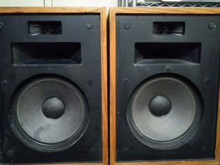 Klipsch Heresy Loudspeaker System H00 Stereo Speakers Made In The Usa