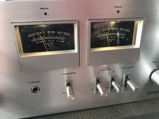 A,  SWEET 1975 PIONEER SA - 706 Stereo Integrated Amplifier YH2901482 multi - volt 3