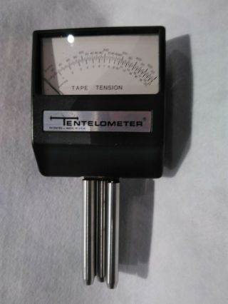 Tentel Model T2 - H 20 - 2 Tentelometer Tape Tension Gauge w/Wrench & Weight 3