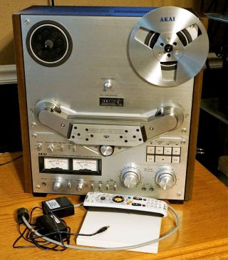Akai Gx - 635d 4 Track Stereo Reel To Reel Tape Recorder With Remote,
