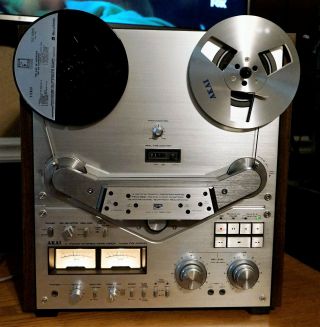 AKAI GX - 635D 4 Track Stereo Reel To Reel Tape Recorder with remote, 2