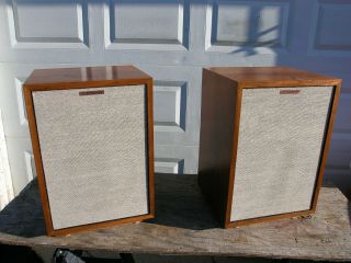 Klipsch Heresy Speakers Good Sound Consecutive Numbers
