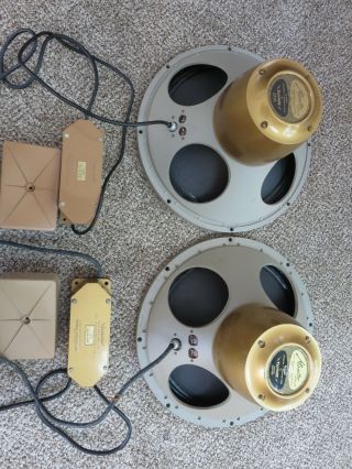 Tannoy Monitor Gold 15 " Speakers Drivers Concentric Loudspeakers Great