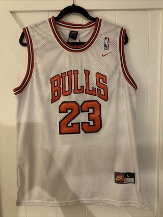 Michael Jordan 1997 - 98 Chicago Bulls Nba Finals Nike Jersey Size 48 Large