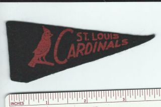 Rare 1946 American Nut & Chocolate St Louis Cardinals Mini Pennant