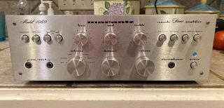 Vintage Marantz 1060 Stereo Integrated Amplifier