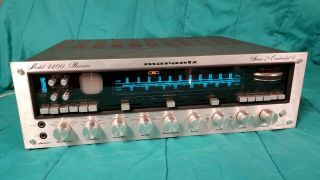 Marantz 4400 (e) Quadraphonic Receiver - Powers Up,  No Sound
