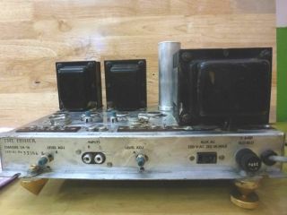 VINTAGE FISHER SA - 16 Stereo Tube Power Amplifier - Great. 3