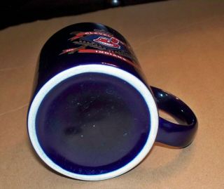 Cleveland Indians MLB Baseball CHIEF WAHOO Logo Coffee Mug Cup NAVY BLUE 2