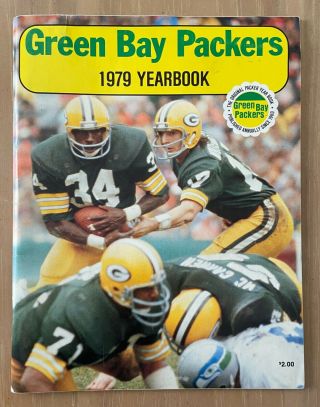Vintage 1979 Nfl Green Bay Packers Football Yearbook - Lambeau Field