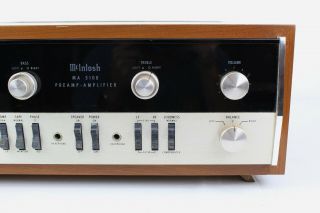 Vintage McIntosh MA 5100 Preamp Integrated Amplifier,  MA5100 3