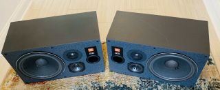 JBL 4412A Studio Monitor Speaker Pair And Grills,  Sounds Awesome 3