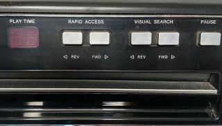Vintage RCA SelectaVision CED VideoDisc Player Model SFT 100 W - 3