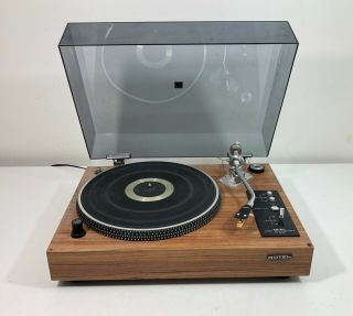 Vtg Rotel Rp - 3000 Direct Drive Turntable W/empire 2000z Cartridge Japan
