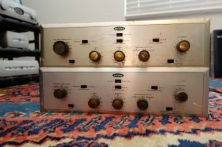 Pair Hh Scott 99 - D Tube Mono Integrated Amplifiers