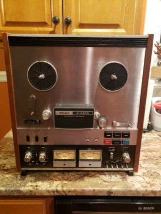 Teac A - 4300 Reel To Reel Auto Reverse 7 " Tape Deck Player Recorder
