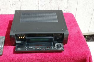Sony SLV - R1000 S - VHS Player Recorder HiFi Stereo NTSC Editing w/ Remote 3