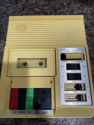Library Congress C - 1 Variable Speed Blind / Handicapped Cassette Tape Player