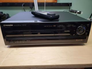 Pioneer Elite Cld - 59 Laserdisc Player With Remote And Seven Movies