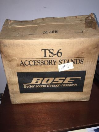 Bose Ts - 6 White Speaker Stands