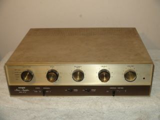 Vintage Knight Kn - 734 Stereo Integrated Amplifier Needs Tubes