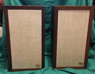 Ar - 3a Speakers Pair Acoustic Research For Restoration