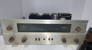 The Fisher 400 Tube Stereo Receiver For Parts/repair W/ Multiplex Mpx - 65