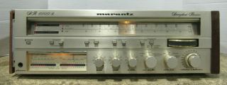 Vintage Rare Marantz Sr6000g Am/fm Stereophonic Receiver Tuner Ampilfier 70w/ch.