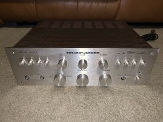 Marantz 1060 Vintage Console Stereo Amplifier Amp Great Japan Made
