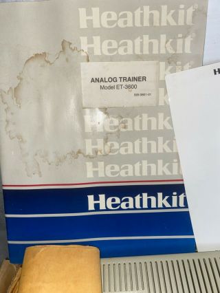 HEATHKIT ET - 3600 ANALOG TRAINER UNBUILT KIT 2