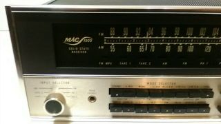 Vintage McIntosh MAC 1900 AM/FM Solid State Stereo Receiver - 2