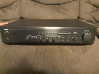 Vintage Yamaha Cx - 630 Natural Sound Stereo Preamplifier With Remote One Owner Mx