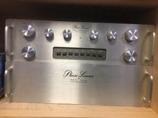 Phase Linear Model 2000 Series Two Preamplifier Stereo Console,  Model 200 Amp