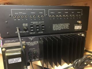 PHASE LINEAR MODEL 2000 SERIES TWO PREAMPLIFIER STEREO CONSOLE,  Model 200 AMP 2