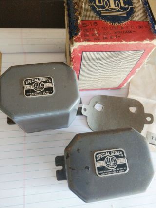 Pair Utc S - 16 Output Transformers,  Box,  Paper,  For Tube Amplifier Etc