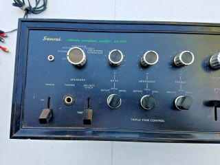 Sansui Solid - State Stereophonic Amplifier AU - 999 2