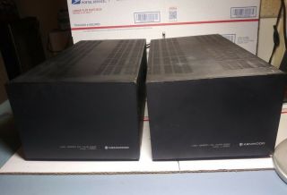 Kenwood L - 05 M Mono Block Power Amplifiers (pair) High Speed Dc