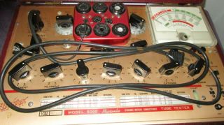 (1) Vintage Hickok 6000 Tube Tester Great Very