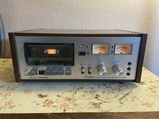 Vintage Pioneer Stereo Cassette Deck Model: Ct - F6262