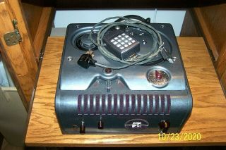 Webster Chicago Wire Recorder.  Microphone With Start/stop Feature