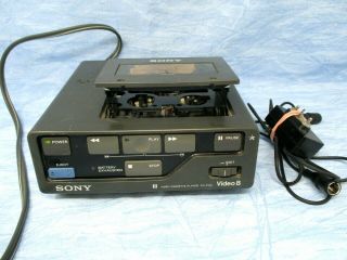 Sony Video8 Ev - P10u Video Cassette Player Vintage 8mm